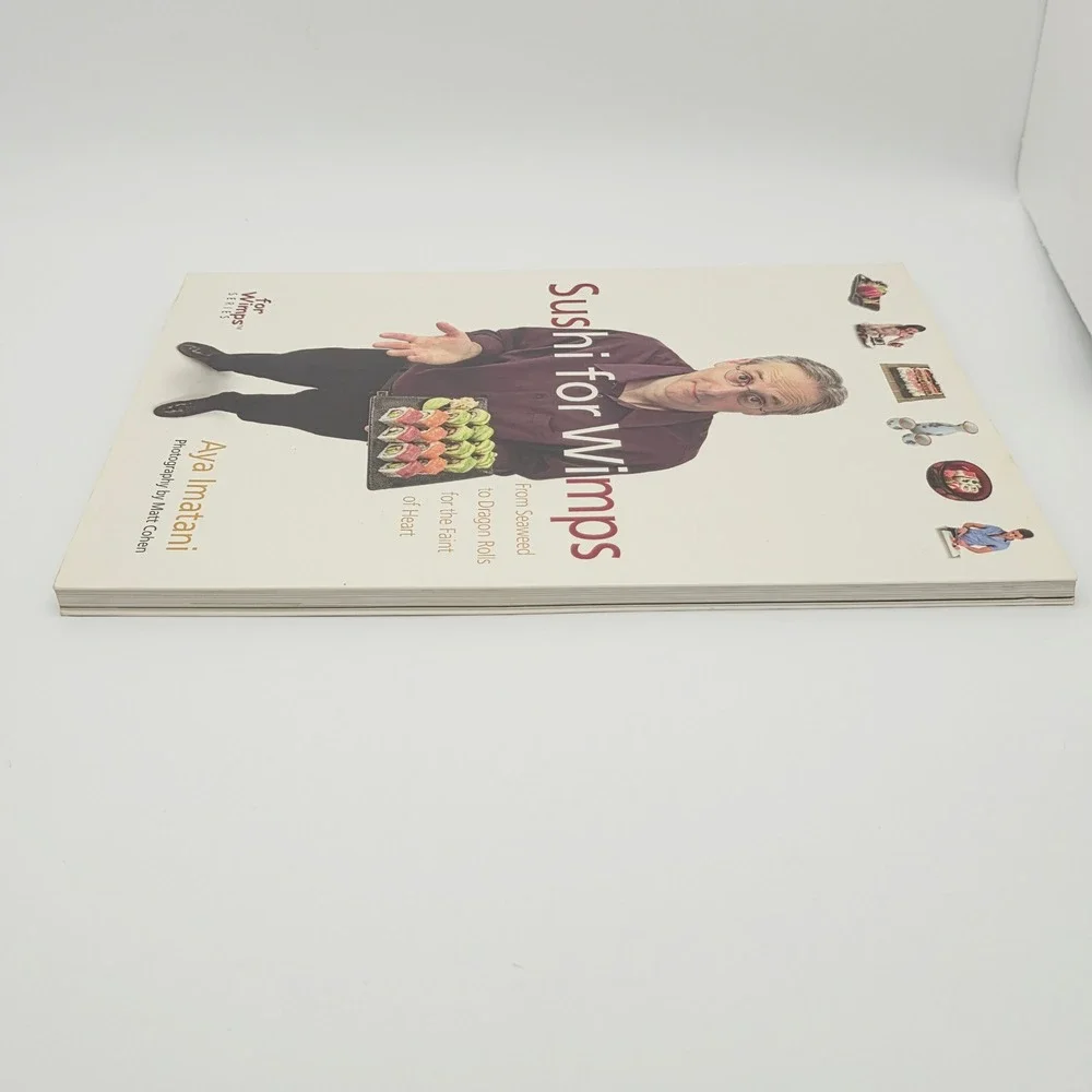 Sterling Sushi for Wimps Cookbook Aya Imatani Paperback Japanese Recipes‎ Guide